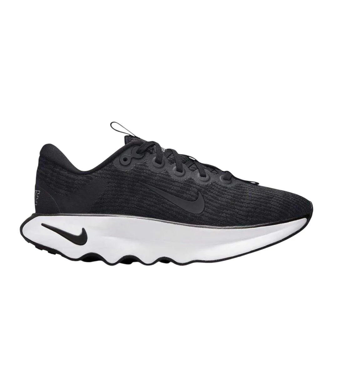 Womens/ladies Motiva Walking Shoes Black White Nike-1