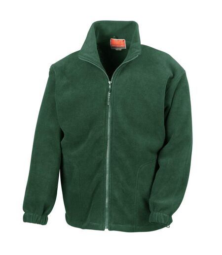 Result Mens Full Zip Active Fleece Anti Pilling Jacket (Forest Green)