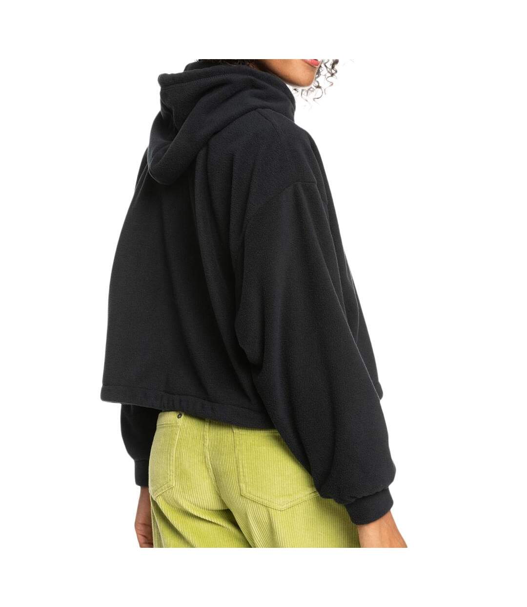 Sweat polaire noir femme roxy best wave-2