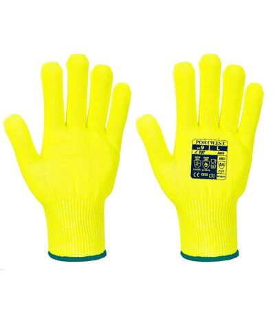 Portwest Unisex Adult A688 Pro Cut Resistant Liner Gloves (Yellow) (M) - UTPW928
