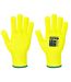 Unisex adult a688 pro cut resistant liner gloves xxl yellow Portwest