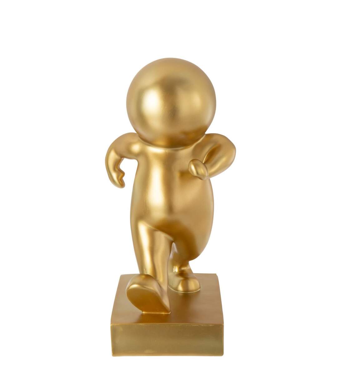 Statuette Marcel Promenade Dannie 46cm Doré-2