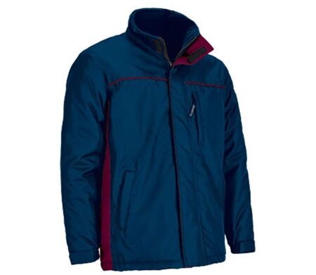 Parka de travail imperméable - Homme - REF THUNDER - bleu marine et bordeaux
