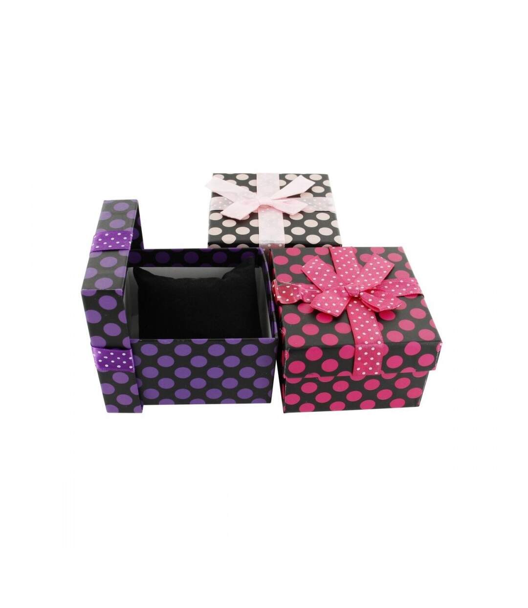 Coffret Montre pour Femme Bracelet Noir GIORGIO