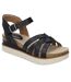 Sandales Clea Femme Noir Josef Seibel-1