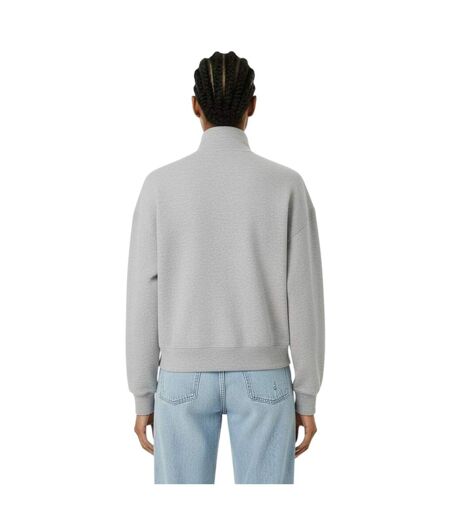 Womens/ladies Honeylane Half Zip Sweatshirt Grey Marl Jack Wills