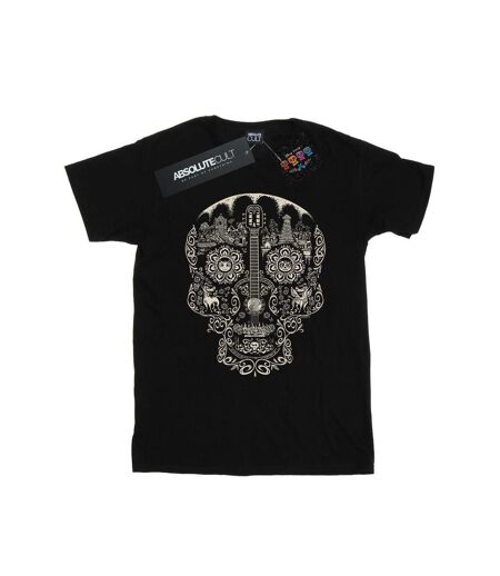Disney - T-shirt COCO SKULL MONO PATTERN - Femme (Noir) - UTBI16523