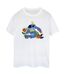 Disney Femme/Ladies Lilo & Stitch Birds Cotton Boyfriend T-Shirt (Blanc) - UTBI30354-1