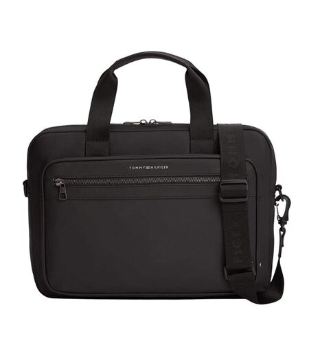 Sacoche noire homme tommy hilfiger reprevees