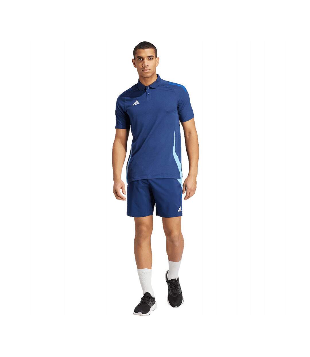 Polo De Compétition Tiro Homme Bleu Marine Adidas-4