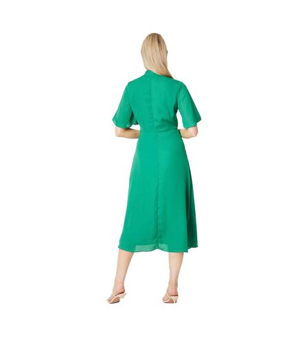 Robe mi-longue femme vert Principles