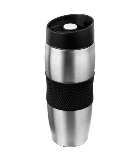 Mug Isolant Inox & Silicone 0,35L Noir