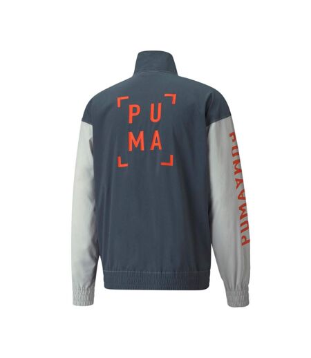 Coupe-Vent 1/2 Zip Gris Homme Puma Train Logo - XL