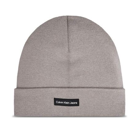 Bonnet Gris Homme Calvin Klein Jeans Travertine - Taille unique