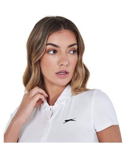 Polo Sport Femme Blanc Slazenger
