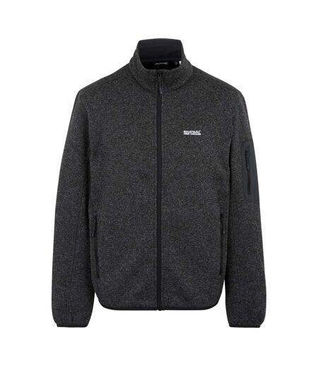Mens Newhill Marl Full Zip Fleece Jacket Ash Regatta