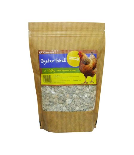 Natures Grub Oyster Shell (May Vary) (1.2kg) - UTBZ339