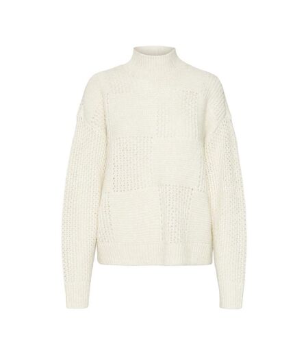 Pull écru femme vero moda moon - l