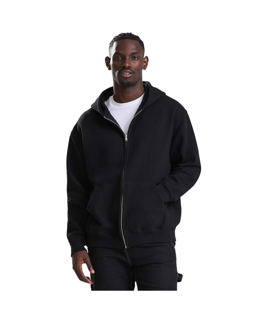 Sweat À Capuche Vision Homme Noir Sombre Awdis-4