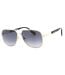 Lunettes De Soleil Motif/style Détail Doré Homme Taille Unique Noir Marc Jacob-2