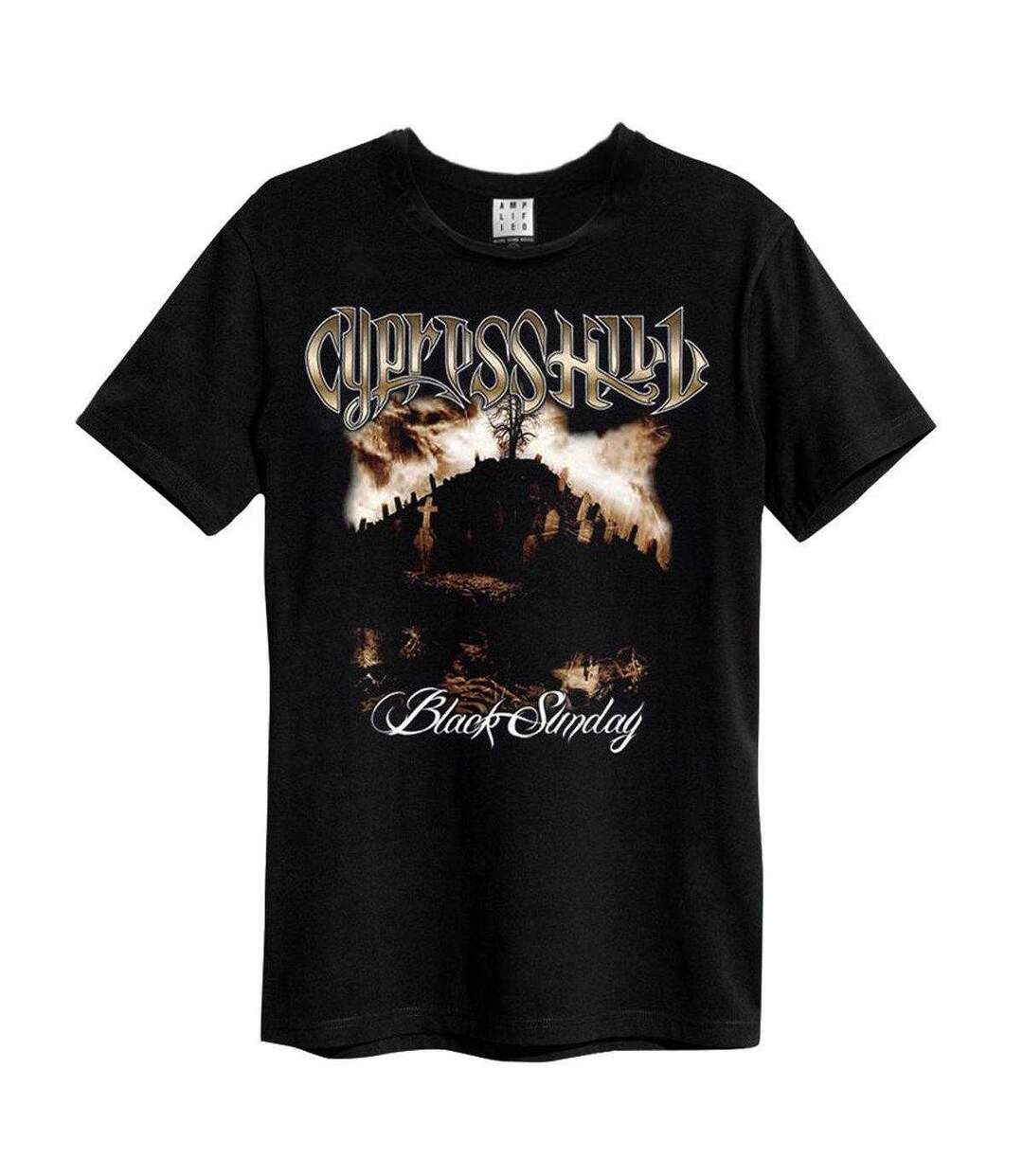 T-shirt Style Cypress Hill Black Sunday Adulte Noir Amplified-1
