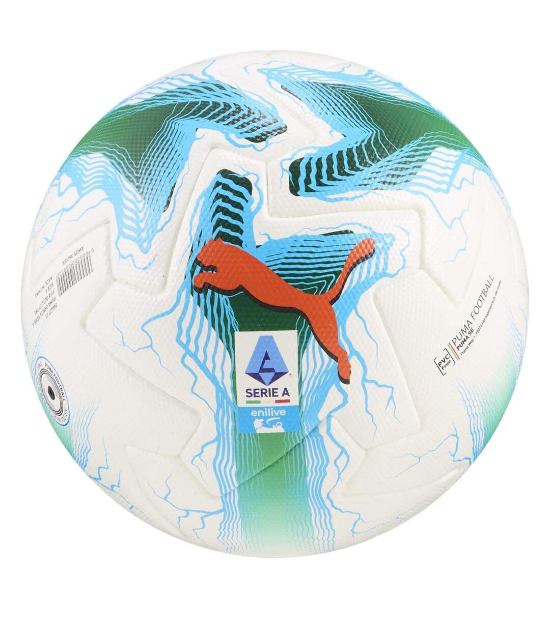 Unisex Adult Orbita Serie A Football 5 White Green Puma-2