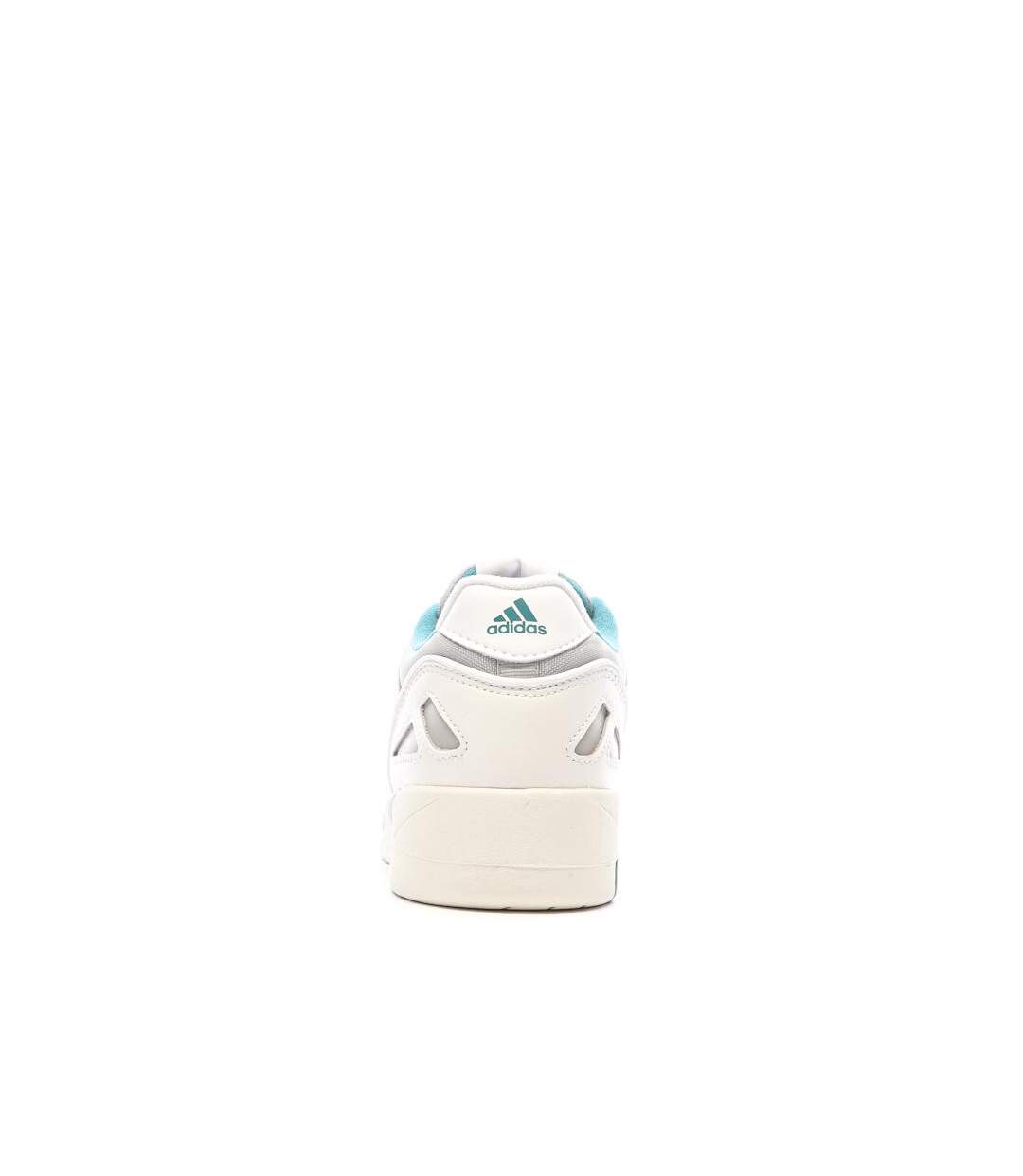Baskets blanches/bleu homme adidas midcity-3