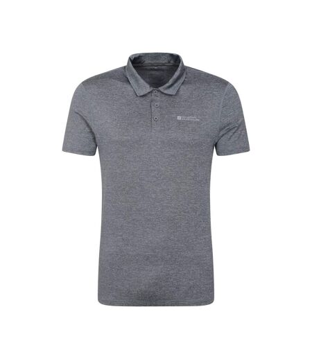 Mountain Warehouse Mens Agra Stripe Polo Shirt (Gray) - UTMW807