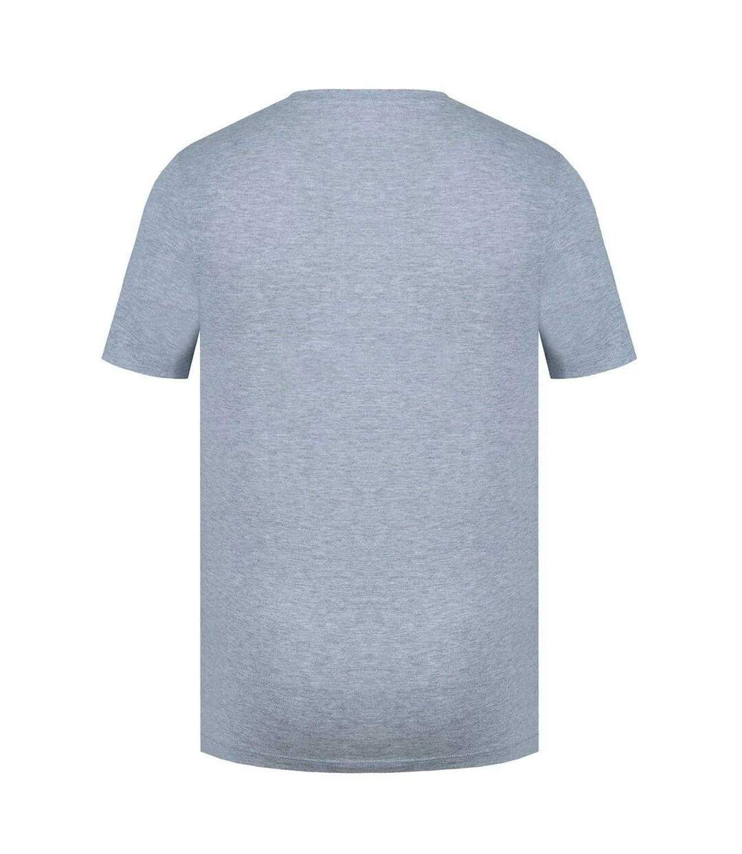 T-shirt Motif/style Logo 3d Homme Gris Chiné Chiné Slazenger-2