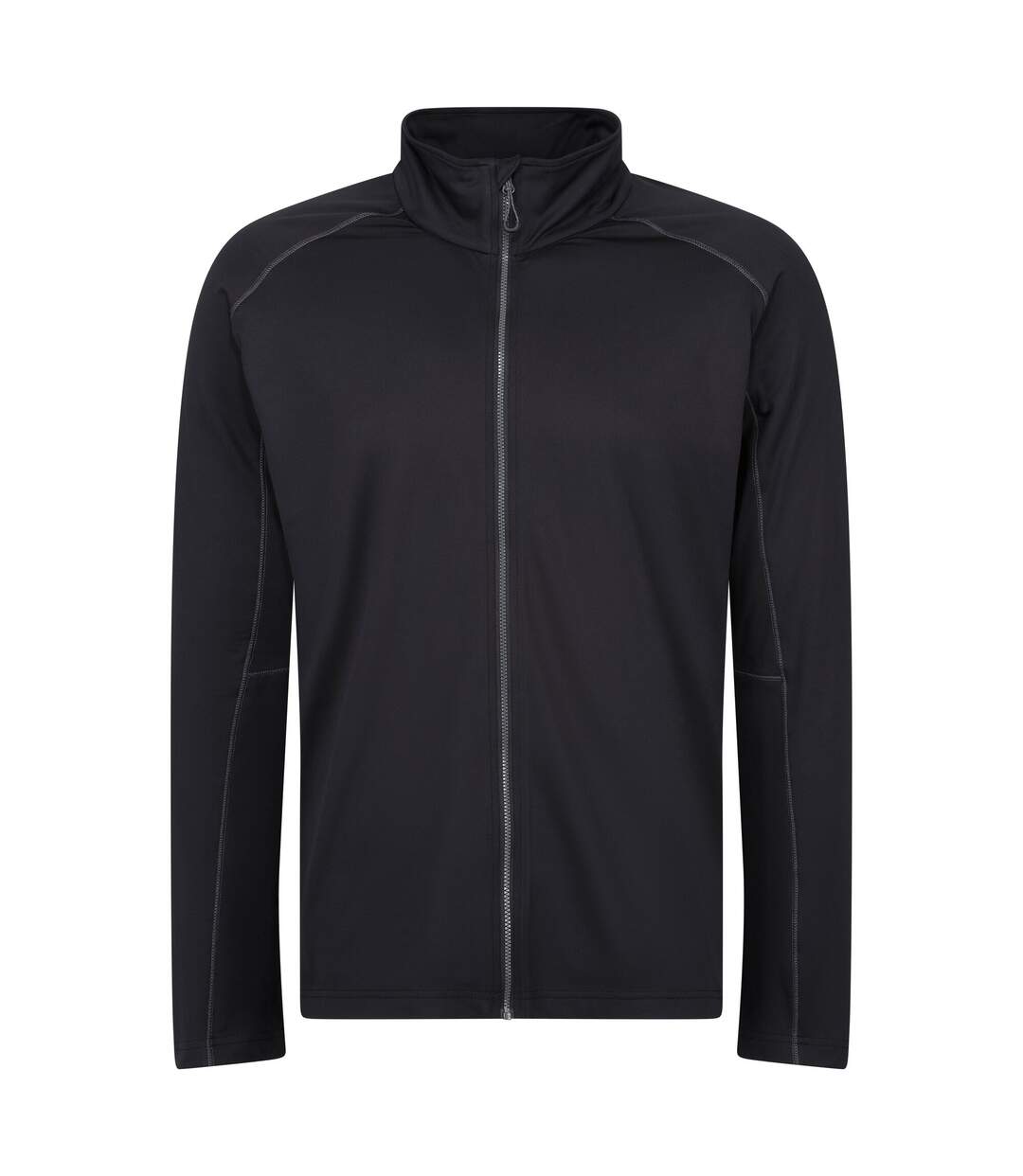 Mens core stretch full zip midlayer black Regatta-1