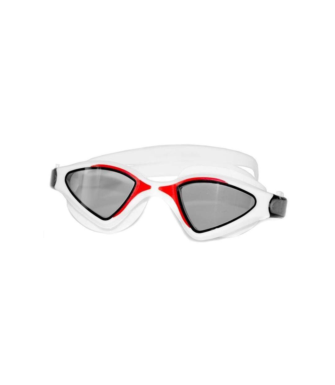 Lunettes De Natation Raptor Adulte Blanc Rouge Aqua Speed-1