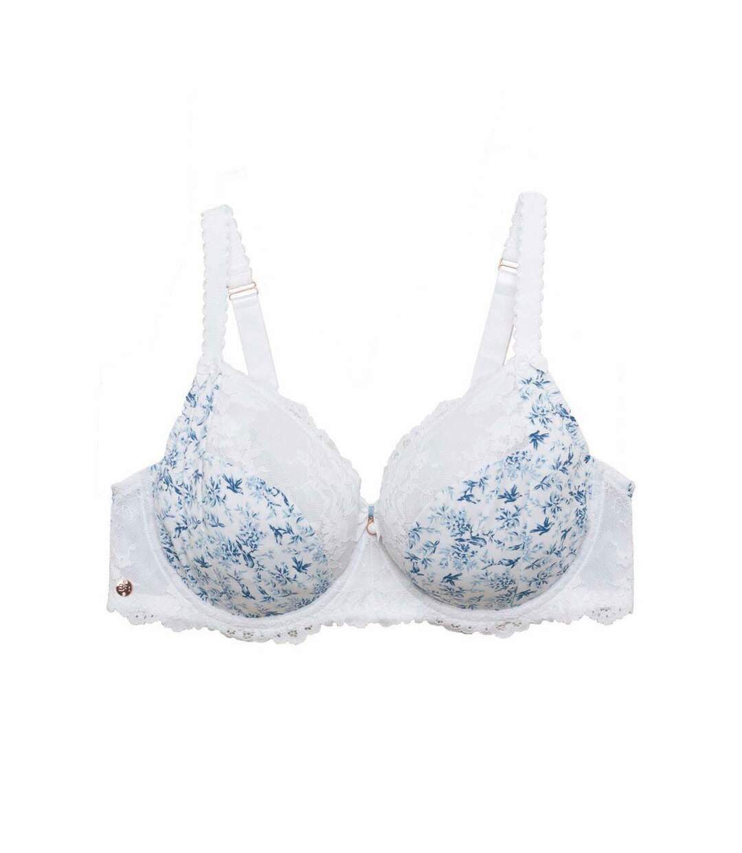 Soutien-gorge emboîtant bleu Colombe