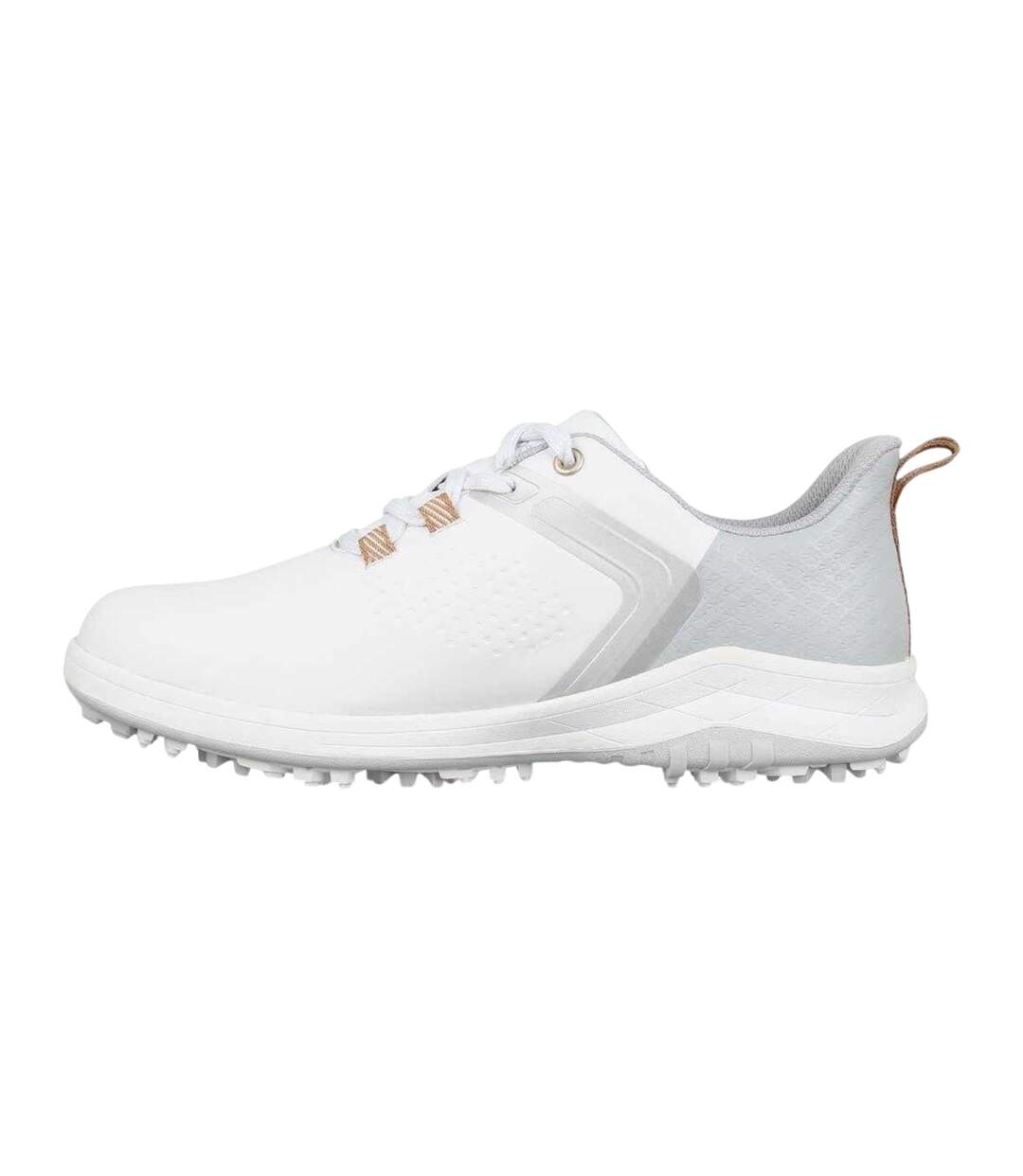 Chaussures De Golf Series Homme Blanc Gris Rose Doré Slazenger-3