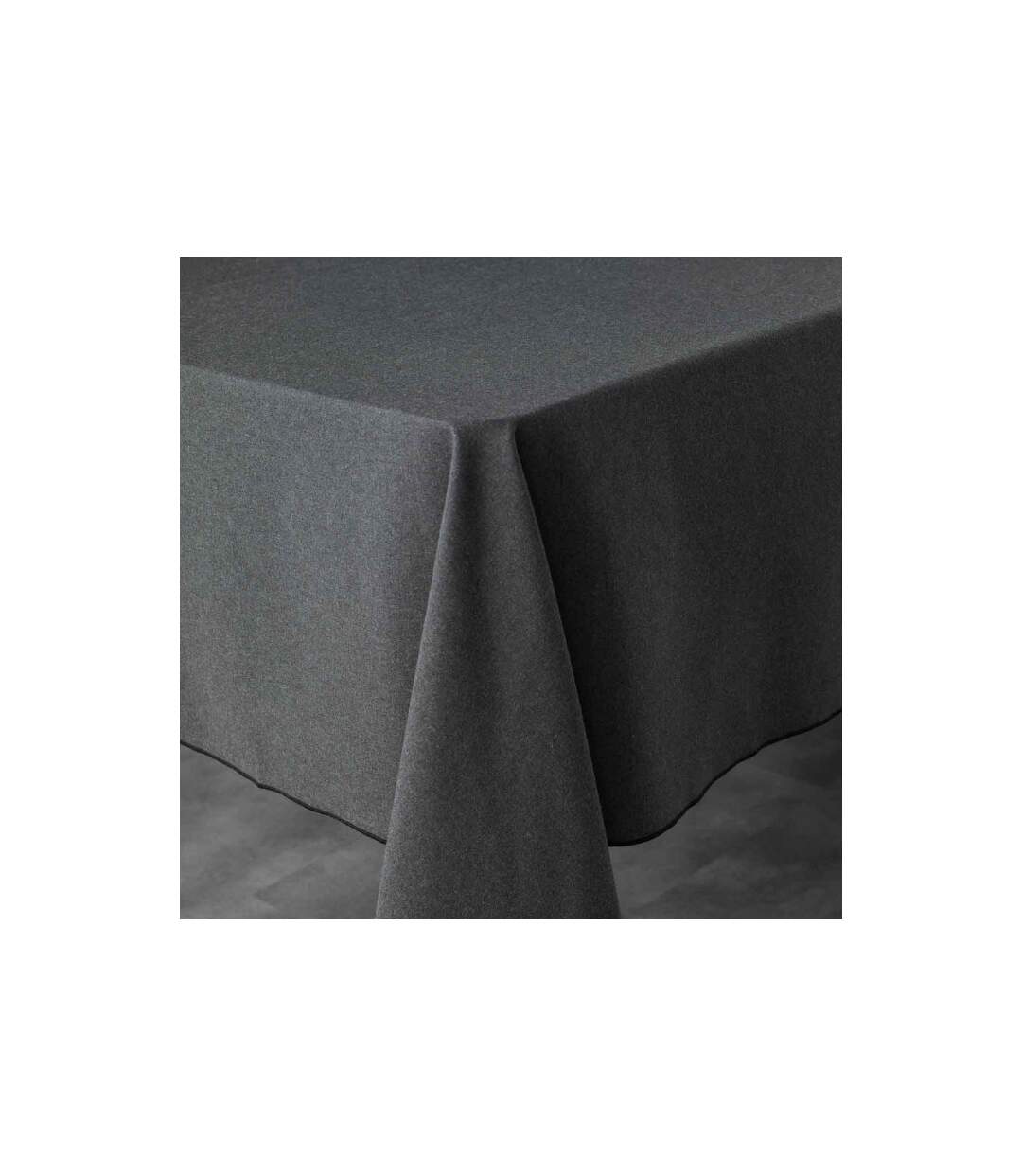 Nappe en Coton Mistraline 140x240cm Anthracite-2