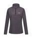 Great outdoors womens/ladies sweetheart 1/4 zip fleece top seal grey Regatta