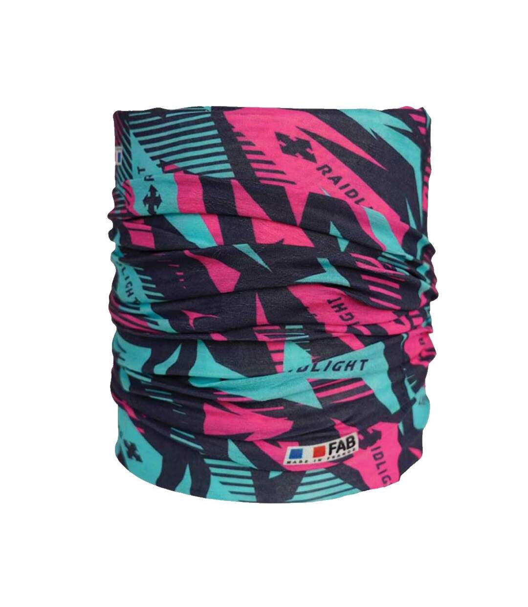 Tour de cou pass mountain noir/rose raidlight gljms56-1