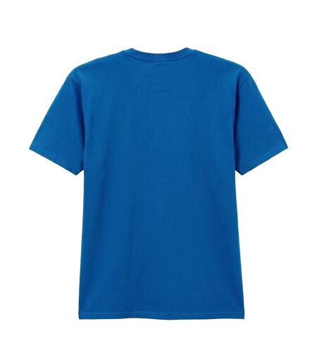 T-shirt Uni Manches Courtes En Coton Softstyle Homme Bleu Roi Gildan