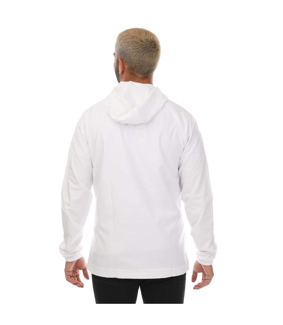 Coupe-vent homme blanc Adidas-2