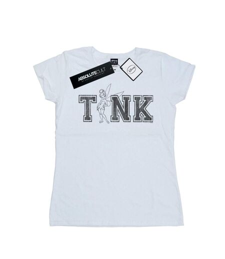 Disney T-shirt en coton Tinker Bell Collegiate Tink pour femmes/femmes (Blanc) - UTBI50880
