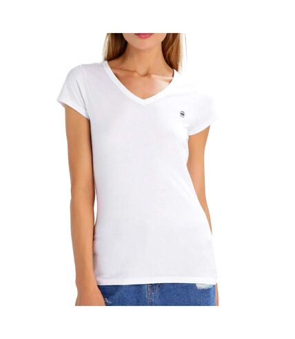 T-shirt Blanc Femme G-Star Raw Eyben D21314 - L