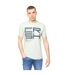 Mens Squarebox T-shirt Mint Crosshatch-2