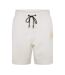 Mens Headlo Sweat Shorts White Boss-2