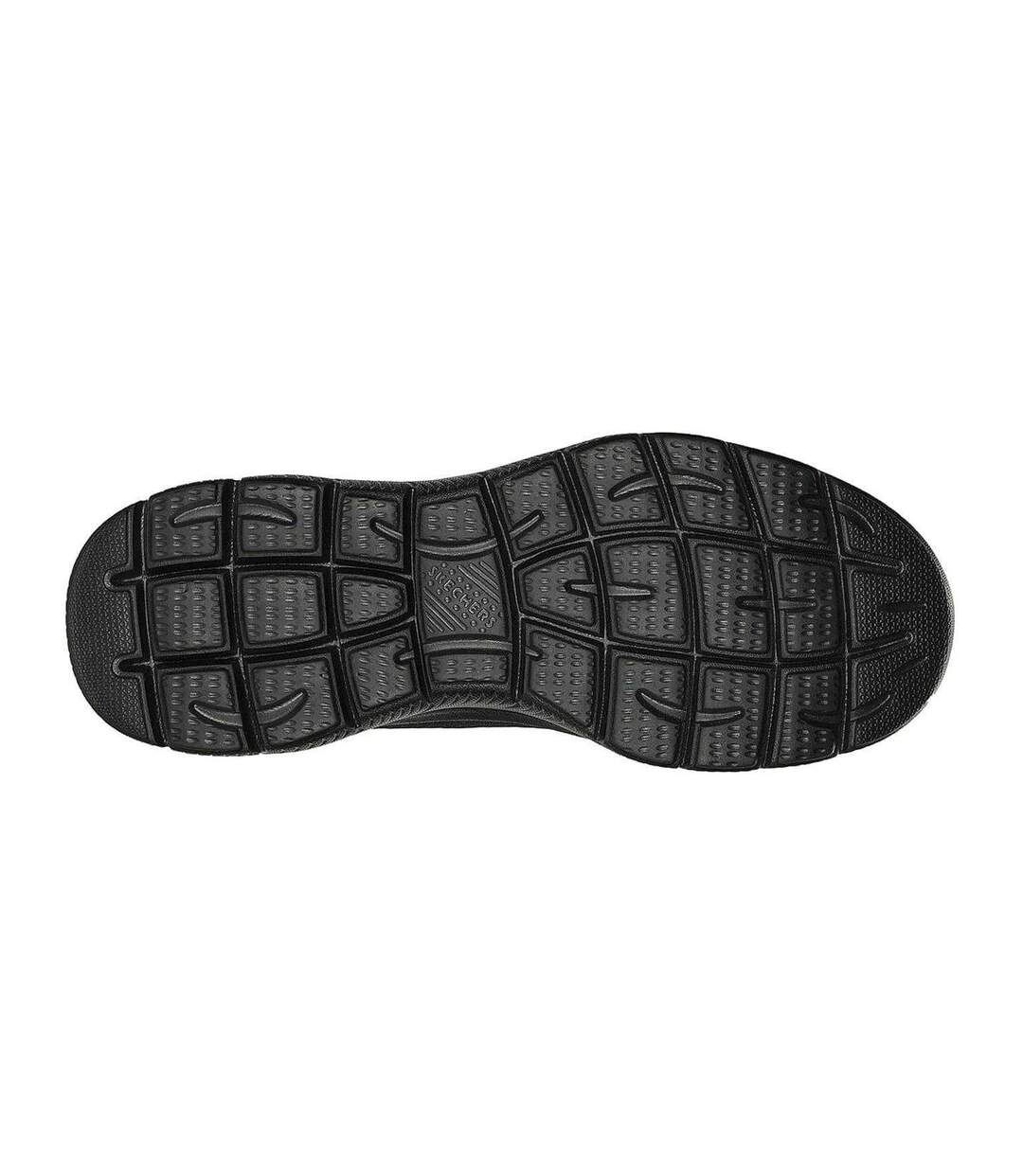 Mens Summits High Range Slip-in Trainers Triple Black Skechers-4