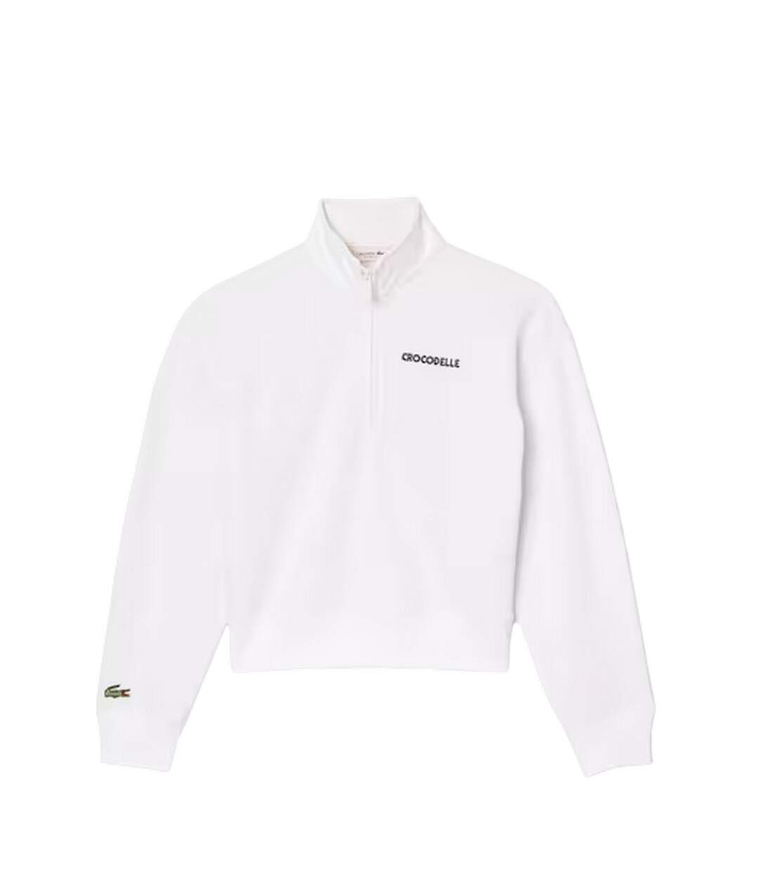 Sweat Jeu Set Et Match Femme Blanc Lacoste-1