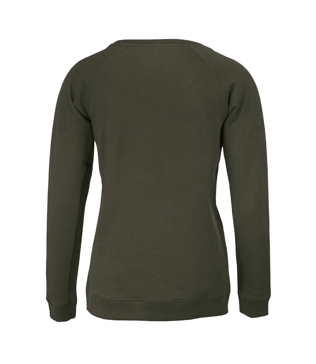 Womens/ladies newport sweatshirt olive Nimbus