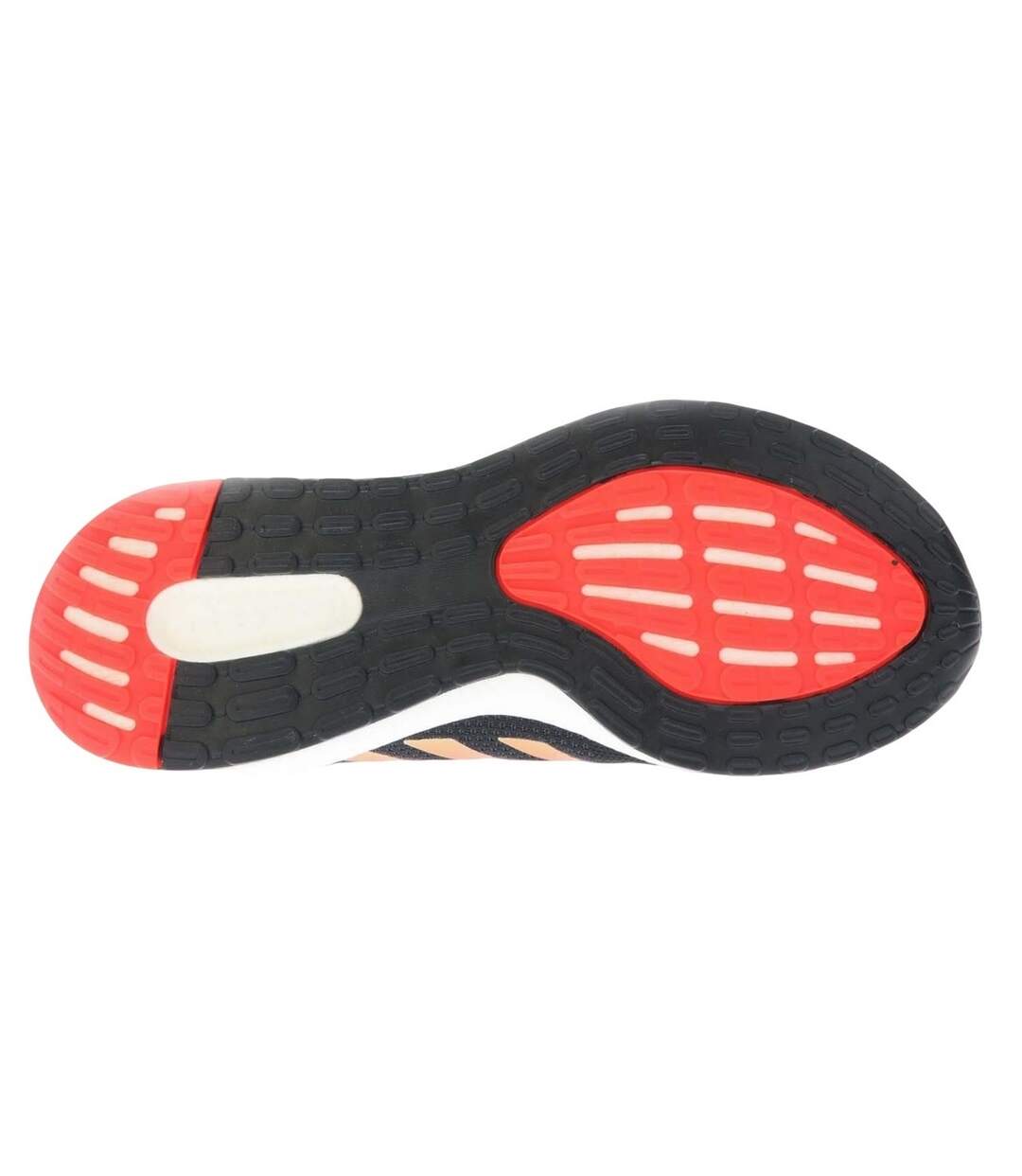 Mens pureboost jet running trainers black/orange Adidas-4
