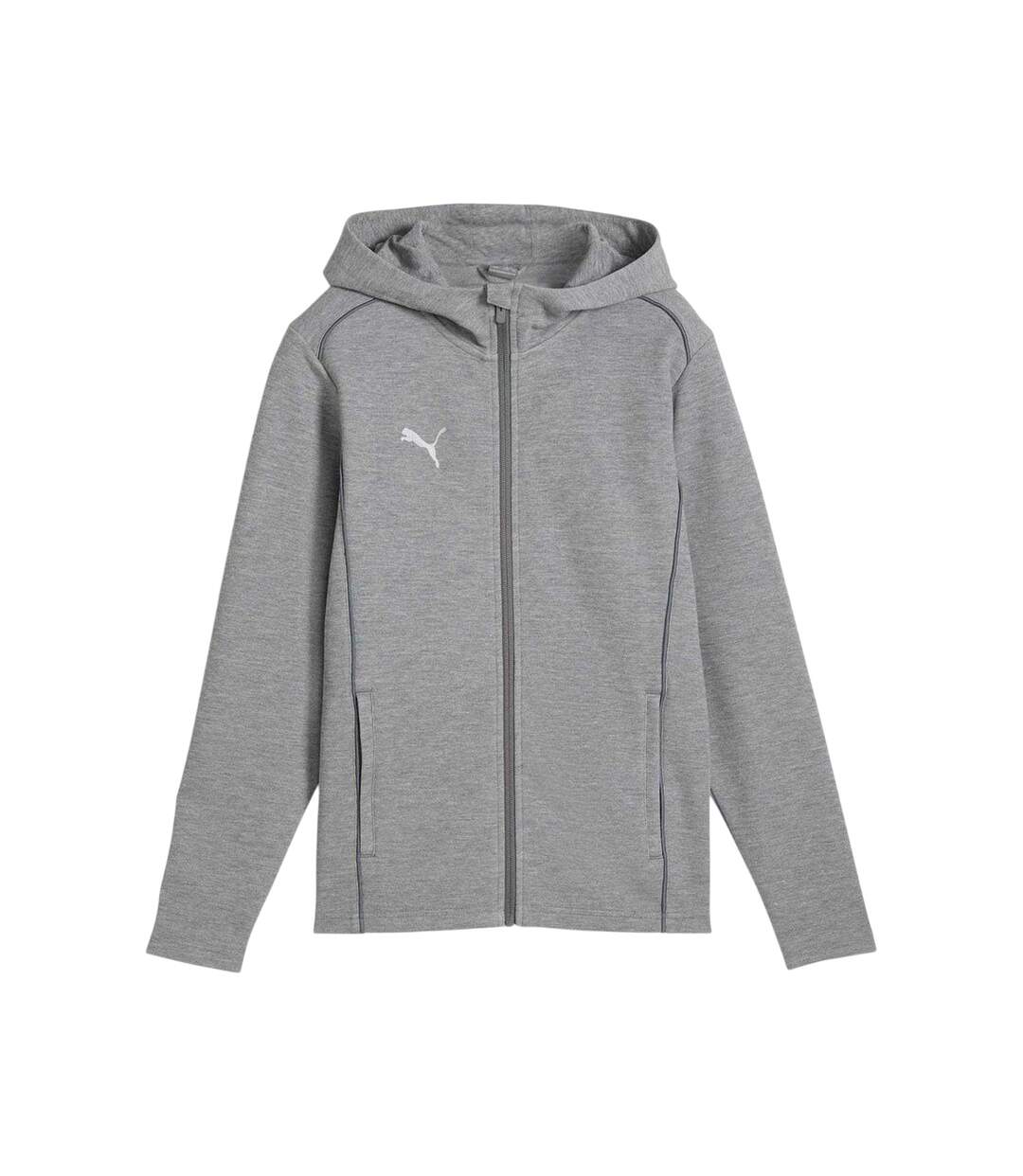 Mens Hooded Jacket Grey Puma-2