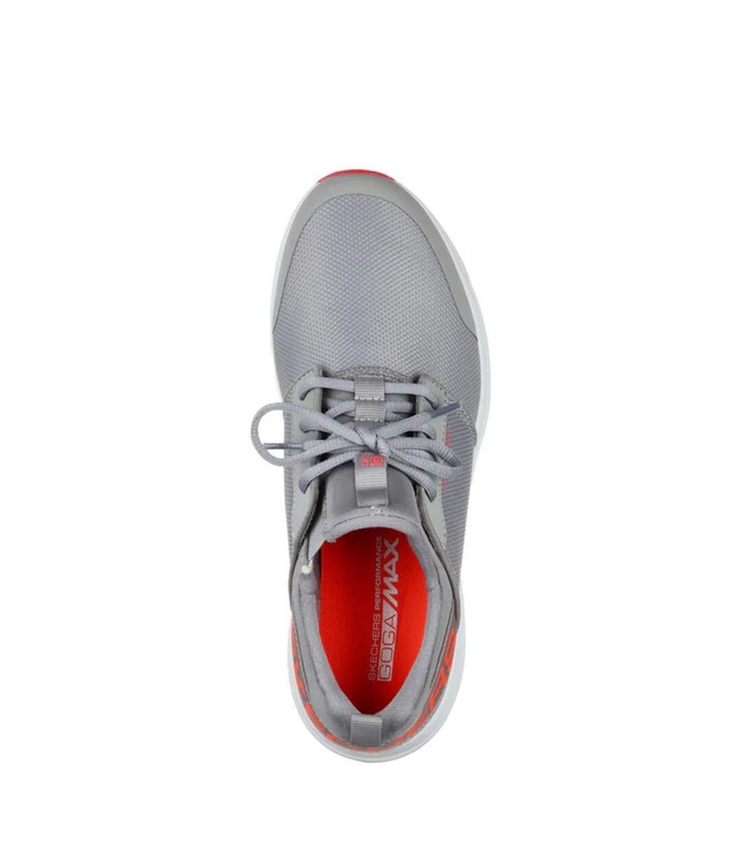 Womens/ladies go golf max sport trainers grey/coral Skechers-4