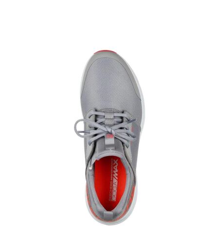 Womens/ladies go golf max sport trainers grey/coral Skechers