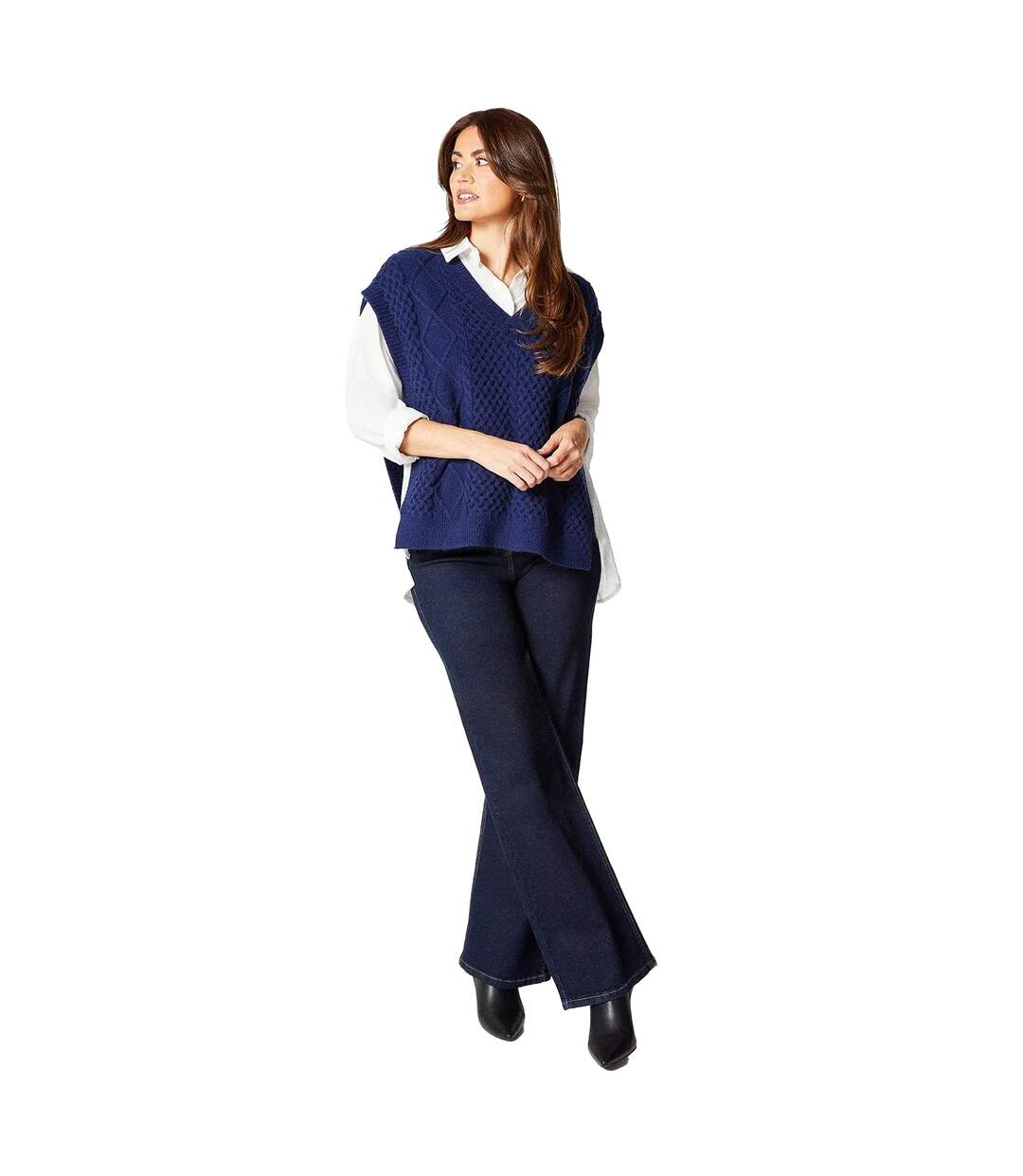 Tabard femme bleu marine Principles-3